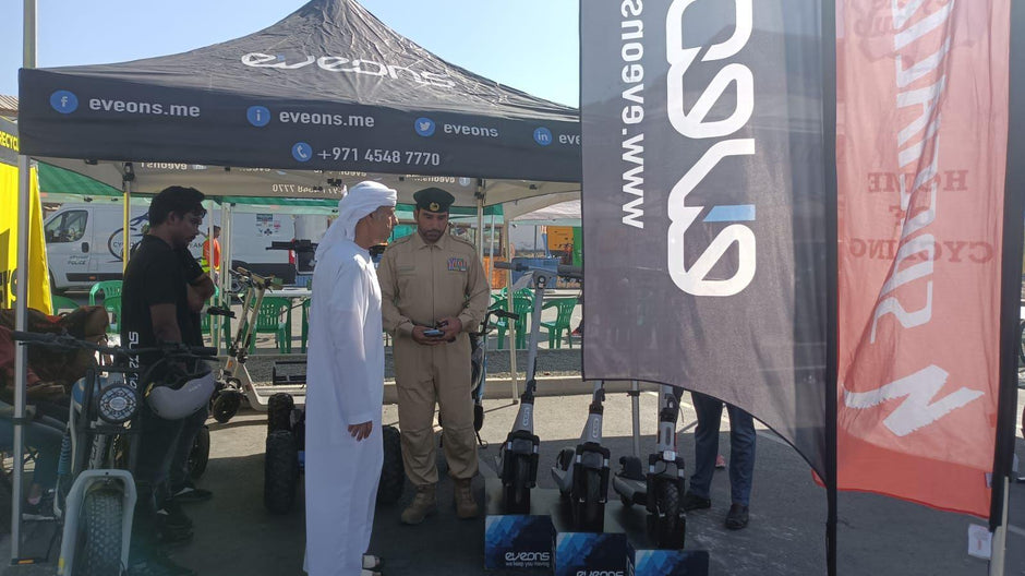 We continue to support Dubai Police and Dubai Ambulance - Al Salam Tournament - Eveons Mobility Systems