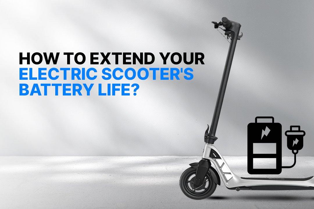 Tips to Increase Your Electric Scooter's Battery Life - Eveons Mobility Systems